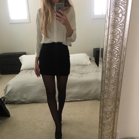 Alexander Wang Dresses & Skirts - —SOLD on DEPOP— Alexander Wang 90s mini skirt XS